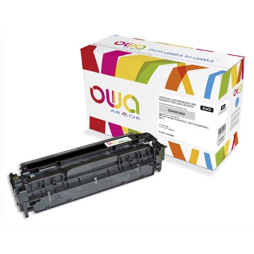 OWA Cartouche compatible Laser Noir HP CE410X K15579OW photo du produit Principale L