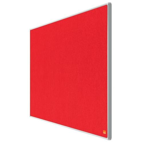 NOBO Tableau d'affichage Widescreen en feutre Impression Pro - 1550 x 870 mm - rouge - 1915422 photo du produit Secondaire 1 L