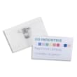 AVERY Bo&icirc;te de 50 porte-badges combi pince+&eacute;pingle 54 x90 mm + 50 inserts imprimables photo du produit