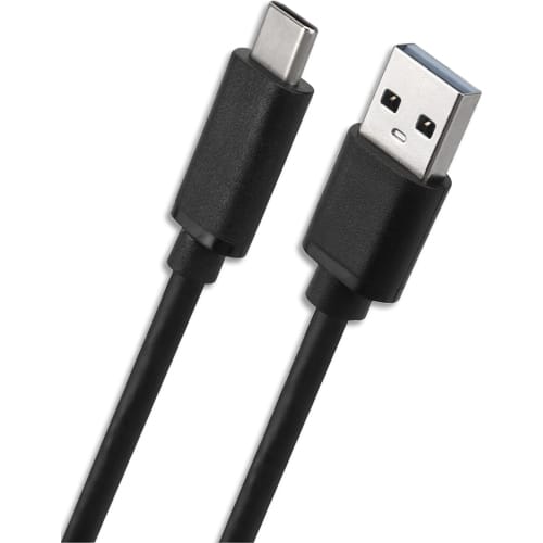 APM Câble USB-A / USB-c, USB 3.0, mâle / mâle, noir, 2m photo du produit Principale L