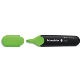 SCHNEIDER Surligneur JOB 150 (rechargeable) pointe biseautée, encre Verte photo du produit