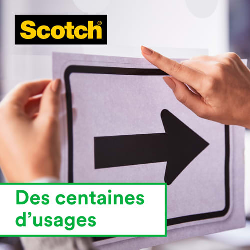 Dévidoir de ruban pour dessus de bureau Scotch®, C-38, noir