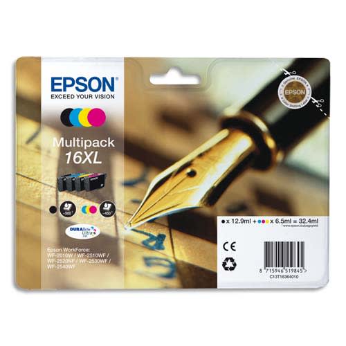 EPSON Multipack 4 couleurs (T1636) C13T16364010 photo du produit Principale L