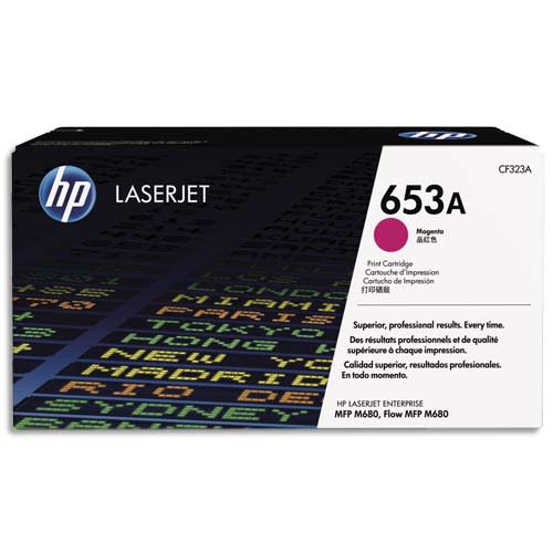 HP Toner Magenta 653A CF323A photo du produit Principale L