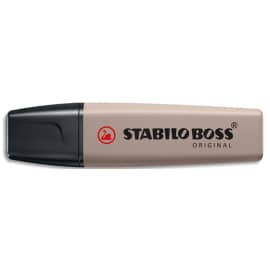 STABILO Surligneur Boss Original Nature. Pointe biseautée. Couleur gris taupe photo du produit