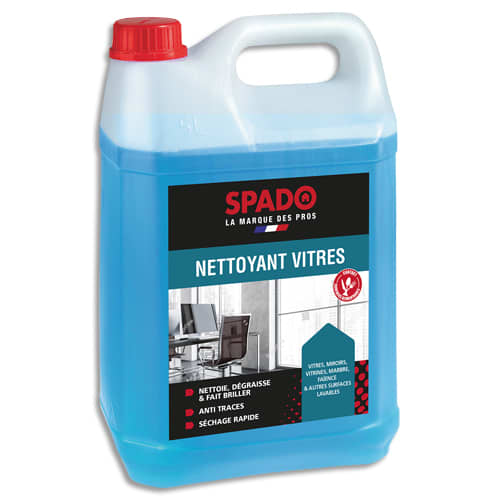 SPADO Nettoyant vitres 5L Multi-surfaces Nettoie et dégraisse Elimine la poussière photo du produit Principale L