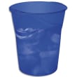 CEP Corbeille &agrave; papier Happy 280H Bleu &eacute;lectrique, capacit&eacute; 14 Litres - Dim : L29 x H33,4 x P30,5 cm photo du produit