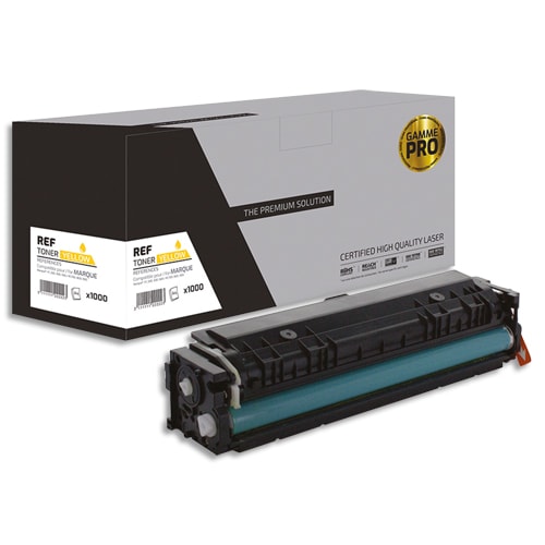 PSN Cartouche compatible laser pro jaune HP CF532A, 205A, L1-HT205Y-PRO photo du produit Principale L