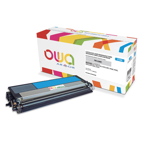 OWA Toner compatible pour BROTHER Cyan TN-328C K15451OW photo du produit Principale L