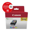 CANON Multipack 3 cartouches Jet d'encre N° 521 / 2934B015 Cyan + Magenta + Jaune photo du produit