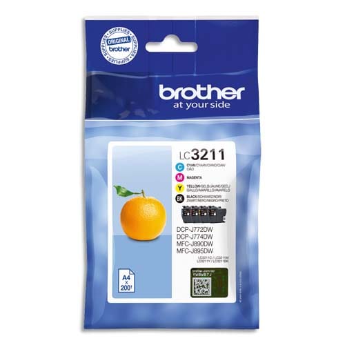 BROTHER Multipack Jet d'encre LC3211VAL photo du produit Principale L