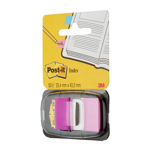 POST-IT Set de 50 marque-pages souples, coloris Violet photo du produit Secondaire 1 L