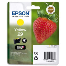 EPSON Cartouche Jet d'Encre Claria Home Jaune ''Fraise'' 29 (T2984) - C13T29844012 photo du produit