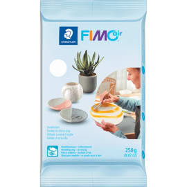 GRAINE CREATIVE Pain 250 gr FIMO AIR BLANC - Simple, lisse, ne colle pas, PAS BESOIN DE CUISSON photo du produit