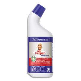 MR PROPRE Professional Flacon 750ml Gel WC nettoyant et détartrant des toilettes et urinoirs parfum frais photo du produit