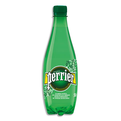 PERRIER - PERRIER Bouteille plastique d'eau pétillante 50 cl minérale