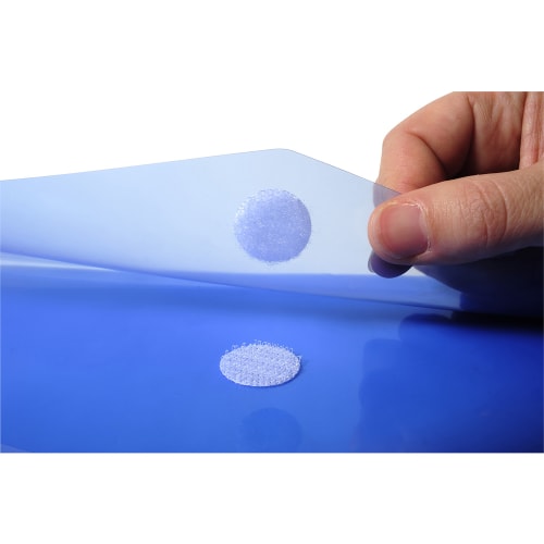 Pochettes enveloppes perforées plastique incolore transparent Par 5