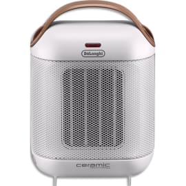 DELONGHI Radiateur soufflant HFX 30C18.IW Ivoire 1800W technologie céramique L19,2 x H27 x P13,7cm photo du produit