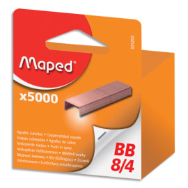 MAPED Boîte de 5000 agrafes 8/4 en blister 325202-8 photo du produit