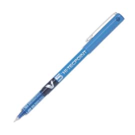 PILOT Stylo Roller pointe tubulaire 0,5 mm encre liquide Bleue HI-TECPOINT BX-V5 photo du produit