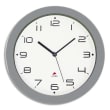 ALBA Horloge murale Hornew silencieuse métal Gris, pile AA non fournie - Diamètre 30 cm photo du produit