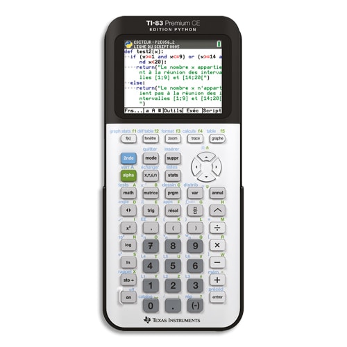 Calculatrice TI-83 Plus Année 2013 - Texas instruments - Label Emmaüs