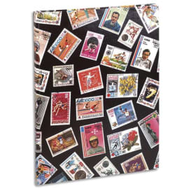 EXACOMPTA Album pr timbres (9 bandes / 16 pages). Non rechargeable. 30,5x22,5. Couverture jeunesse Sport photo du produit