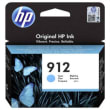 HP 912 Cartouche d'Encre Cyan Authentique (3YL77AE) pour HP OfficeJet Pro 8010 series / 8020 series photo du produit