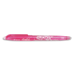 PILOT Roller FriXion Ball pointe fine 0,5 mm. Encre thermosensible effaçable Rose photo du produit