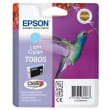 EPSON Cartouche Jet d'Encre Claria Cyan clair ''Colibri'' (T0805) - C13T08054011 photo du produit