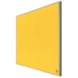 NOBO Tableau d'affichage Widescreen en feutre Impression Pro - 890 x 500 mm - jaune - 1915430 photo du produit Secondaire 1 S