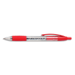 PERGAMY Stylo à bille rétractable avec grip confort pointe moyenne encre Rouge corps plastique photo du produit