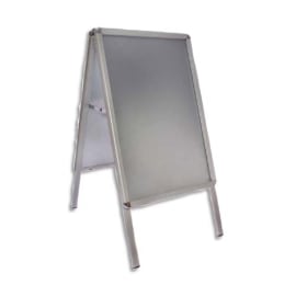 DEFLECTO Stop trottoir en aluminium clipsable A1. Dimensions l x h x p : 109 x 69 x 11 cm photo du produit