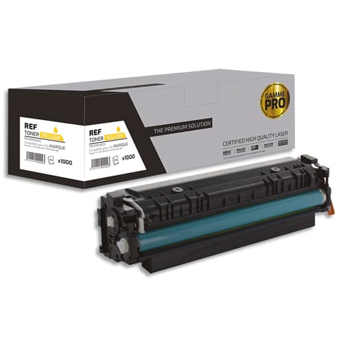 PSN Cartouche compatible laser pro jaune HP CF412A, L1-HT410Y-PRO photo du produit Principale L