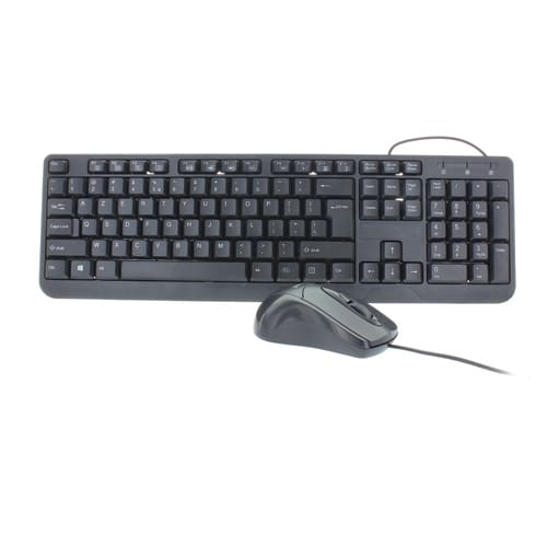 MOBILITY LAB Combo clavier + souris avec pavé numérique Noirs ML309415 photo du produit Principale L