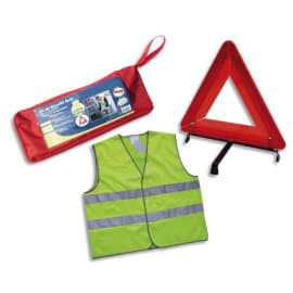 LABORATOIRES ESCULAPE Equipement véhicules - triangle, gilet, et housse de rangement photo du produit