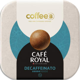 Boîte de 9 boules Coffee B par Café Royal Décafeinato photo du produit