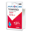 ARMOR Cartouche compatible Jet d'encre Cyan CANON CLi-521 B12466R1 photo du produit