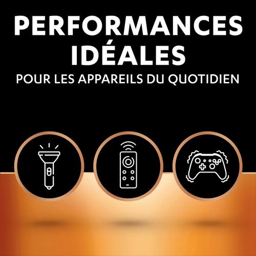 Piles Alcalines Duracell Plus LR03 AAA, lot de 24 - Piles alcalines