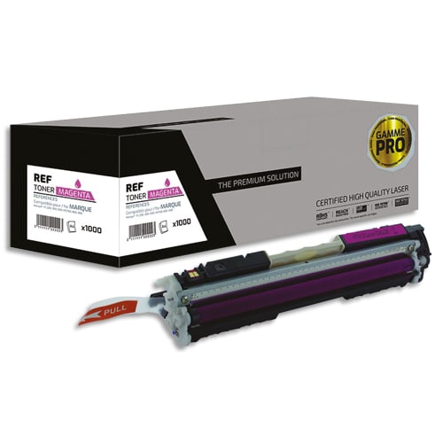 PSN Cartouche compatible laser pro jaune HP CE312A, Canon CRG329, L1-HT312-PRO photo du produit Principale L