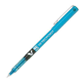 PILOT Stylo Roller pointe tubulaire 0,5 mm encre liquide Turquoise HI-TECPOINT BX-V5 photo du produit