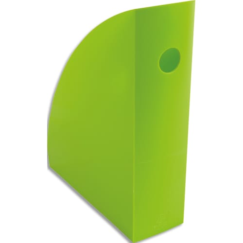 EXACOMPTA Porte-revues Mag-Cube Iderama en PS. Dim (hxp) : 30,5 x 26,6 cm. Dos de 8,2 cm. Vert Anis photo du produit Principale L