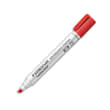 STAEDTLER Marqueur effaçable à sec pour tableau Blanc pointe biseau encre à base d'alcool Rouge 351B photo du produit