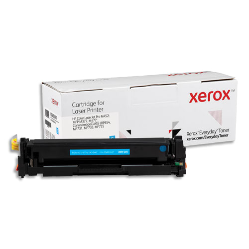 XEROX Cartouche de toner cyan Xerox Everyday équivalent à HP CF411A 006R03697 photo du produit Principale L