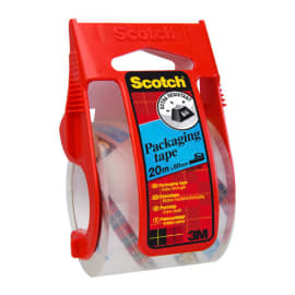 SCOTCH Ruban adh&eacute;sif d'emballage en PP 75 microns H50 mm x L20 m&egrave;tres transparent sur d&eacute;vidoir 25011 photo du produit