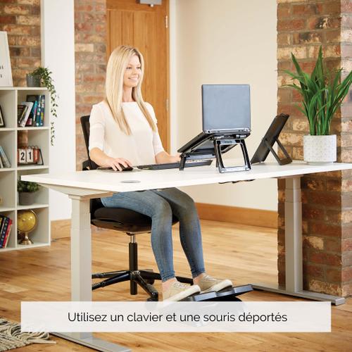 FELLOWES Support ordinateur portable I-spire repliable Noir