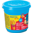 GIOTTO BE-BE Pot de 220 grammes de pâte à jouer couleur cyan, livré par lot de 8 photo du produit