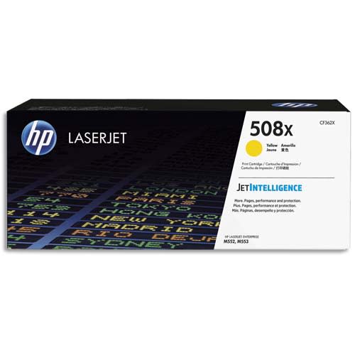 HP Cartouche Laser Jaune 508X CF362X photo du produit Principale L