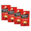 GRAND MERE Lot de 4 Paquets de 250g de Café moulu Familial, Robusta photo du produit