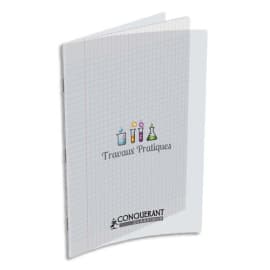 CONQUERANT C7 Cahier reliure piqûre 24x32 cm 96 pages 70g petits